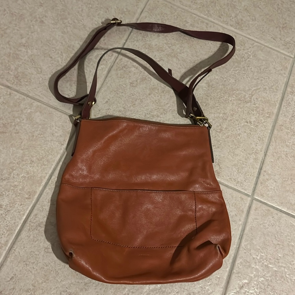 Fossil- Leather hobo bag